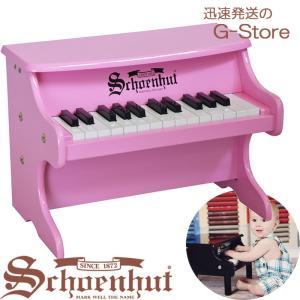 シェーンハット 25鍵盤 ミニピアノ ピンク 25-Key Pink My First Piano