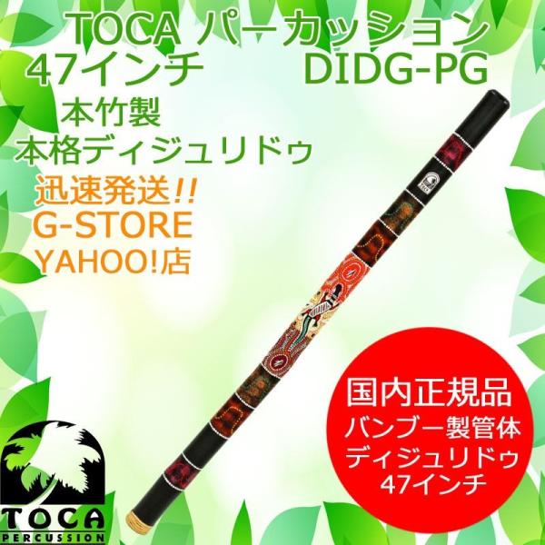 【25日までポイントUP】TOCA ディジュリドゥ DIDG-PG Geko キャリーバッグ付 47...