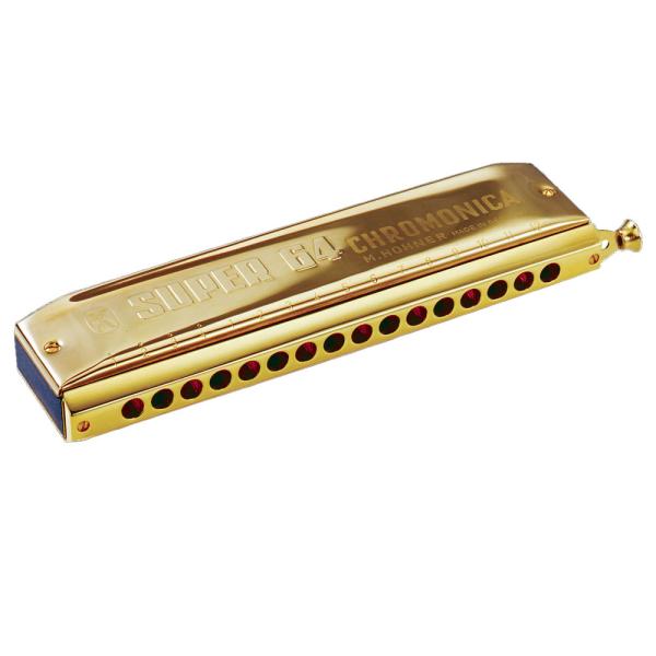 HOHNER クロマチックハーモニカ 7583/64 C スーパー64ゴールド