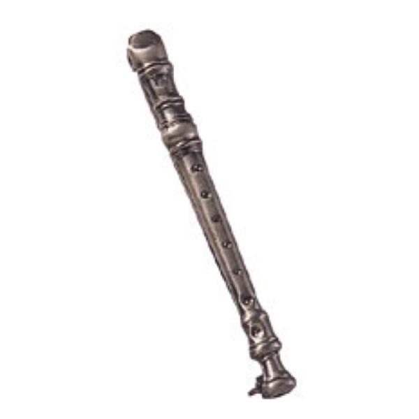 PICKBOY ブローチ リコーダー シルバー MM-80P/RC/S