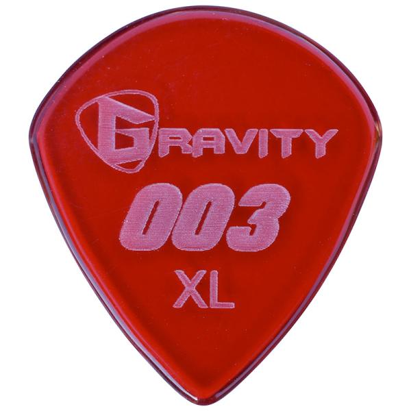 GRAVITY PICK ギターピック G003XP - XL 1.5mm, Red