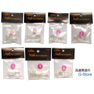 アリア ネイルチップセット ギタリスト用付け爪 ネイルケア