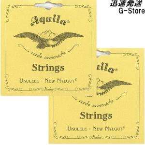 AQUILA コンサートウクレレ弦 LOW-G単品弦(単線) AQ-LOW-G/C×2本 9U アキーラ UKULELE STRINGS｜g-store1