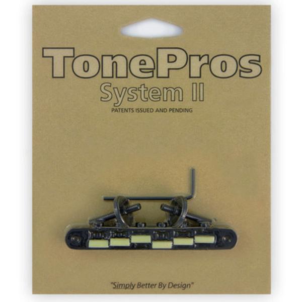 【25日までポイントUP】TonePros ブリッジ AVR2G-B ブラック ナイロン66タイプ ...