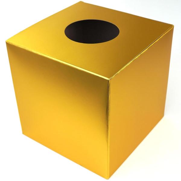 抽選箱 金色