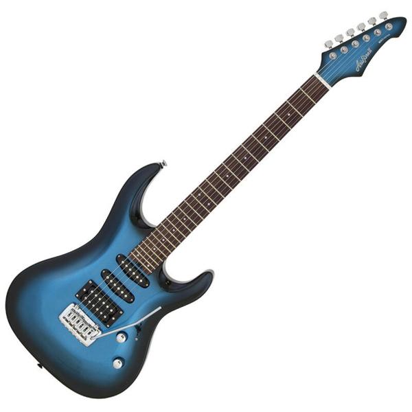 AriaProII エレキギター MAC-STD MBS ケース付