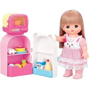 メルちゃん おせわパーツ レンジとれいぞうこセット ピンク