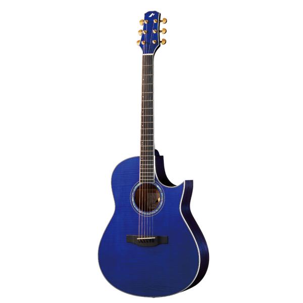 モーリス アコースティックギター 国産 TC-16 blue