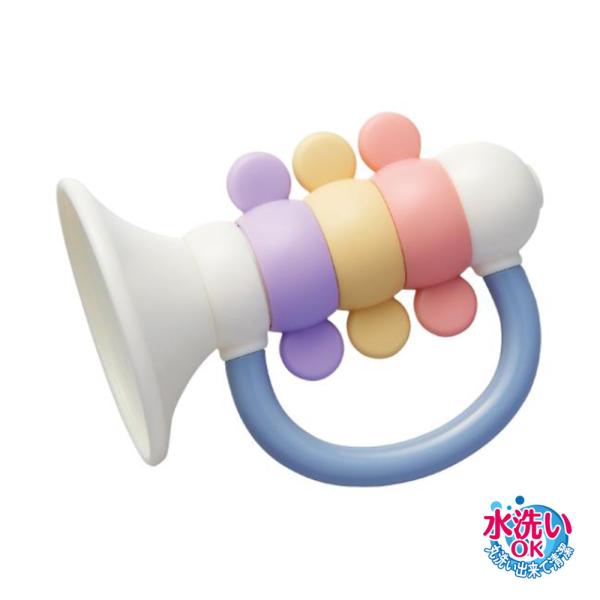 ベビーのおもちゃ ラ♪の音のゆびあそびラッパ No.2100 トイローヤル Toyroyal
