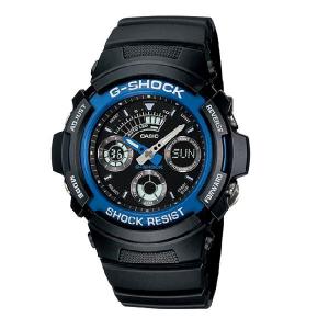 G-SHOCK Gショック ジーショック g-shock gショック アナデジ ブルー AW-590-1AJF