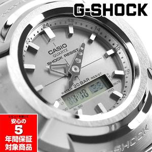 G-SHOCK AWM-500D-1A8 電波ソーラー フルメタル Gショック シルバー アナデジ メンズ 腕時計 ジーショック CASIO カシオ 逆輸入海外モデル