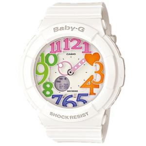CASIO Baby-G カシオ ベビーG ネオンダイアル 腕時計 レディース ホワイト アナデジ BGA-131-7B3JF 国内正規品