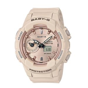 BABY-G ベビーG ベビージー サファリ カシオ CASIO ワールドタイム アナデジ 腕時計 ベージュ ピンクゴールド BGA-230SA-4A｜g-supply