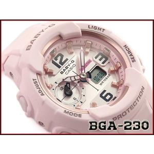 ベビーG Baby-G ベビージー 逆輸入海外モデル カシオ CASIO アナデジ 腕時計 パステルピンク BGA-230SC-4B｜g-supply