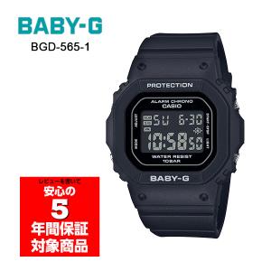 BABY-G BGD-565-1 腕時計 レディース デジタル ブラック ベビーG ベイビージー 逆輸入海外モデル｜g-supply