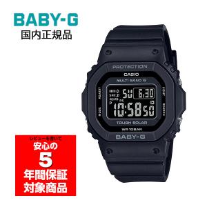 BABY-G BGD-5650-1CJF 腕時計 レディース 電波ソーラー デジタル ブラック ベビーG ベイビージー カシオ 国内正規品｜g-supply