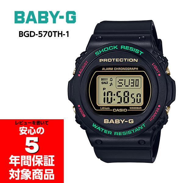 BABY-G BGD-570TH-1 レディースウォッチ キッズ ボーイズ ガールズ デジタル 腕時...
