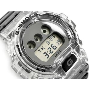 G-SHOCK Gショック 限定モデル クリアスケルトン カシオ デジタル 腕時計 スケルトン グレー DW-6900SK-1｜g-supply