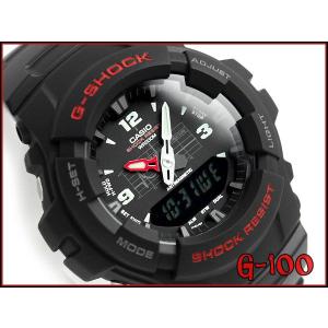 G-SHOCK ジーショック Gショック g-shock gショック アナデジ ブラック G-100-1BV G-SHOCK Gショック