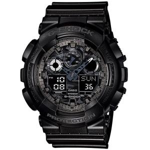 カシオ Gショック CASIO G-SHOCK カモフラージュ ダイアル アナデジ 腕時計 ブラック...