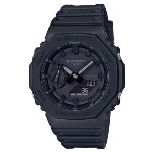 G-SHOCK Gショック ジーショック カシオ CASIO カーボンコアガード アナデジ 腕時計 オールブラック GA-2100-1A1JF 国内正規モデル｜g-supply