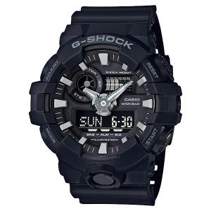 G-SHOCK GA-700-1B アナデジ オールブラック メンズ腕時計 CASIO カシオ Gショック ジーショック｜g-supply