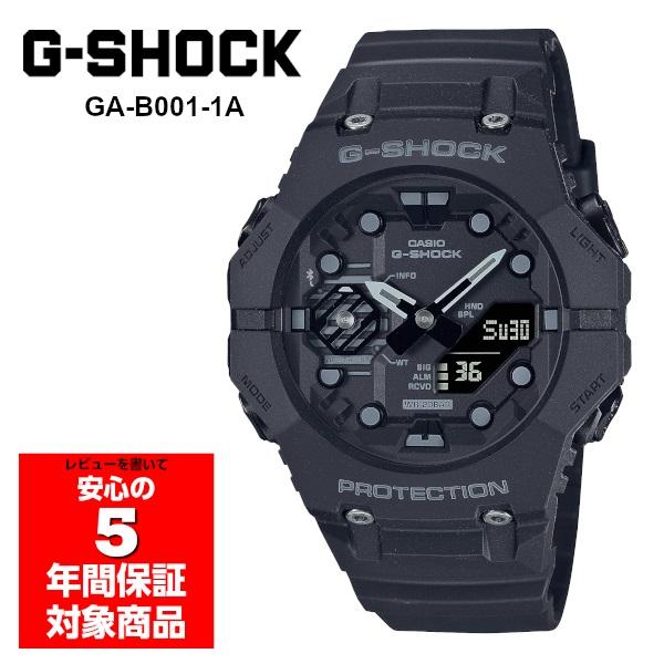G-SHOCK GA-B001-1A 腕時計 メンズ デジアナ スマホ連動 オールブラック Gショッ...