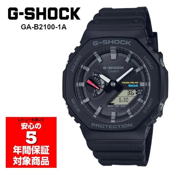G-SHOCK GA-B2100-1A タフソーラー スマホ連動 アナデジ メンズ腕時計 ブラック ...