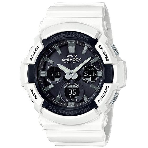 G-SHOCK Gショック ジーショック カシオ CASIO 電波ソーラー アナデジ 腕時計 ホワイ...