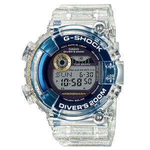 イルクジ G-SHOCK Gショック ジーショック フロッグマン 25周年 イルカクジラ カシオ ソーラー デジタル 腕時計 スケルトン ブルー  GF-8251K-7JR 国内正規モデル