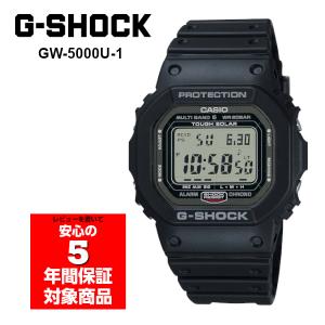カシオ　GW-5000U-1JF G-SHOCK スクリューバック 電波 G-SHOCK カシオ Gショック GW-5000U-1JF スクリューバック 電波