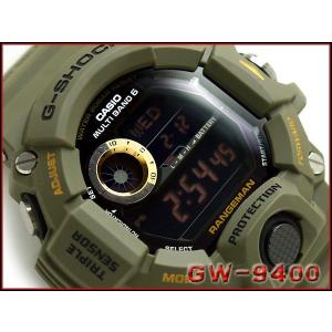 G-SHOCK Gショック ジーショック 電波 ソーラー 腕時計 RANGEMAN レンジマン カーキグリーン ブラック GW-9400-3