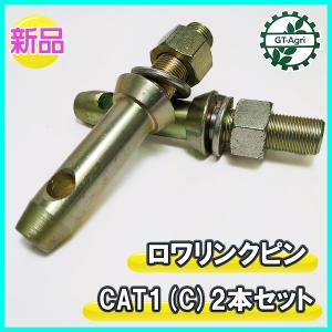 ● ロワリンクピン CAT1(C) 2本セット【新品】138ｍｍ トラクター用パーツ 部品 ロアリンク Ds4a2202｜GT-Agri ヤフーショッピング店