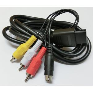 GC.N64.SFC用S/AVケーブル　(スーパーファミコン・ゲームキューブ・ニンテンドウ64に)