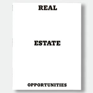 Real Estate Opportunities ホンマタカシ 作品集