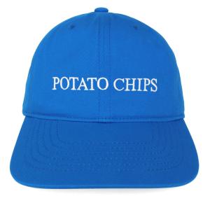 【IDEA】POTATO CHIPS HAT (SKY BLUE + WHITE EMBROIDERY) キャップ