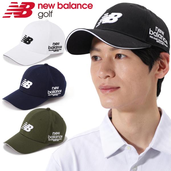 ニューバランスゴルフ ツイルNB刺繍シックスパネル キャップ メンズ 012-6987001 202...