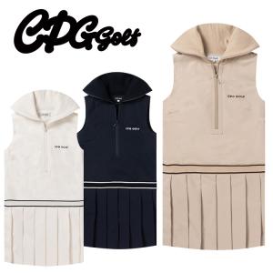 CPG GOLF CPG GOLF BIG PLEATS SKIRTS ビッグロゴ プリーツスカート