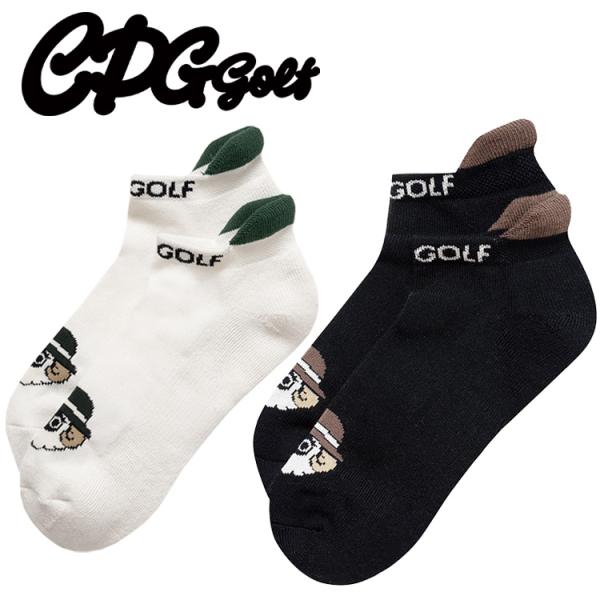 【メール便送料無料】CPG GOLF アンクルソックス メンズ 2025秋冬 2511-25201