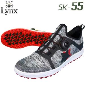 【期間限定】【送料無料】 リンクス SK-55 スパイクレス ゴルフシューズ 【sbn】