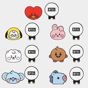 【期間限定】【メール便送料無料】 BT21 ゴルフ ボールマーカー ベイビー BABY キャラクターグッズ 19sbn-Z｜g-zone