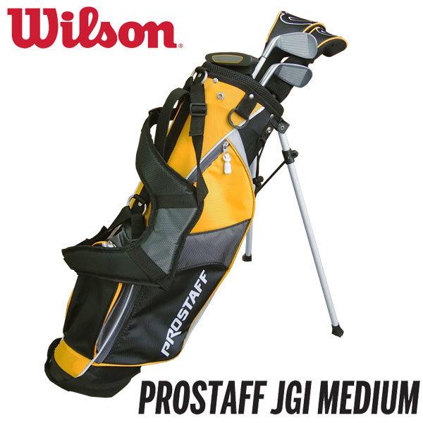 【期間限定】 ウィルソン PROSTAFF JGI MEDIUM ジュニアセット 子供用 ゴルフクラ...