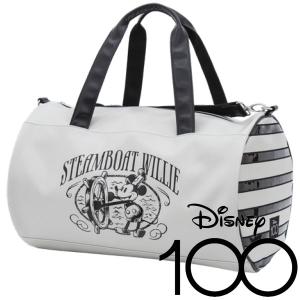 【期間限定】 ディズニー ゴルフ Disney100 ボストンバッグ モノクロ 73220-422-011 Lynx Golf 2023 【sbn】｜g-zone