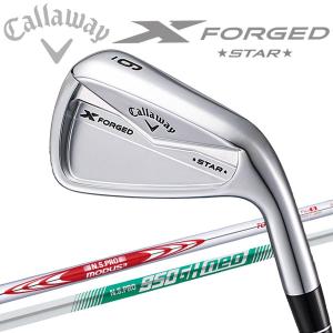 【期間限定】 キャロウェイ X FORGED STAR 24 アイアン 6本セット 日本仕様 2024モデル  【sbn】