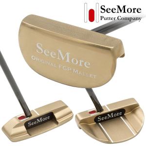 【受注生産】日本正規取扱品 SeeMore シーモア ブロンズ シリーズ パター ストレートシャフト 2024年モデル