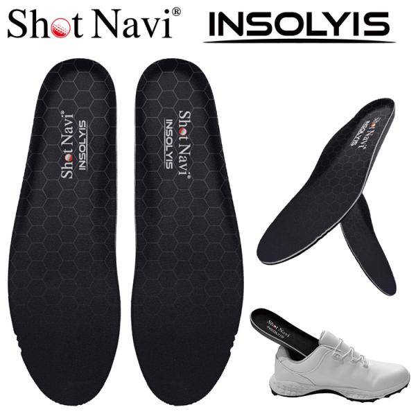 ショットナビ ゴルフ INSOLYIS 足圧分布計測スマートインソール Shot Navi 2025...