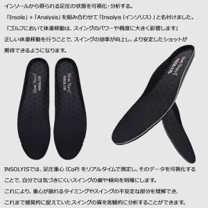 ショットナビ ゴルフ INSOLYIS 足圧分...の詳細画像2