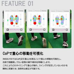 ショットナビ ゴルフ INSOLYIS 足圧分...の詳細画像3