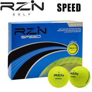 【期間限定】【送料無料】 RZN GOLF レジン スピード ゴルフボール 1ダース 12球入り RZN SPEED USAモデル 【sbn】