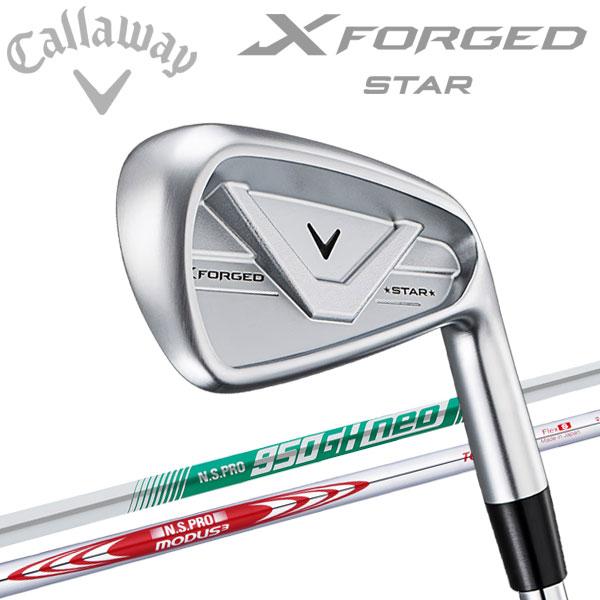 【4月10日発売 初回入荷分】 キャロウェイ X FORGED STAR 26 アイアン 単品 日本...